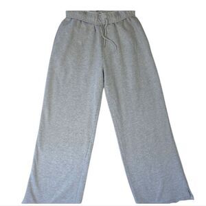 Luxxfleece Wide Leg Split Hem Sweats Size Medi7m